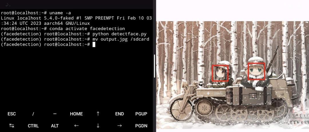 OpenCV on Termux on Android