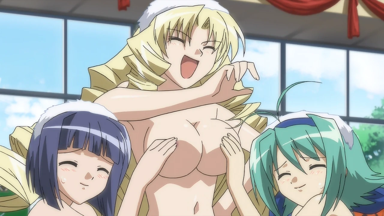 Koihime Muso OVA - Ganryou, Enshou Honsho, Bunshuu nude fanservice