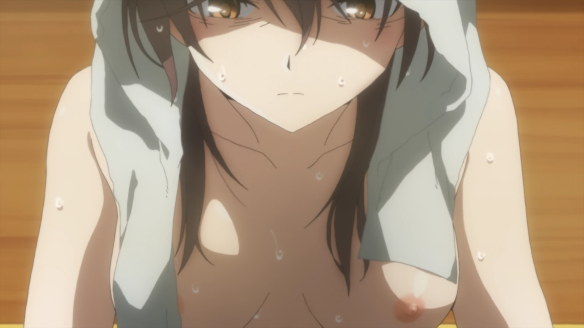 Strike Witches: Road to Berlin - E06 - Gertrud Barkhorn nude fanservice
