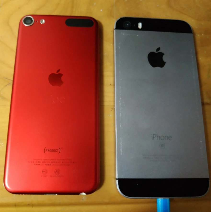 iPhone SE與iPod touch 6